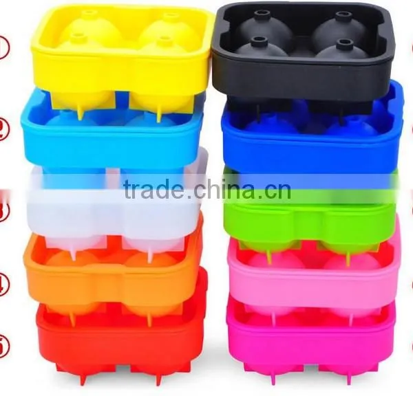 Ice Cream Tools Type and Stocked,Eco-Friendly Feature 4 Whiskey Ice Balls photo-6
