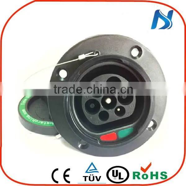 European IEC 62196 Type 2 EV-16/32/63P ev Charging Plug and Socket photo-2
