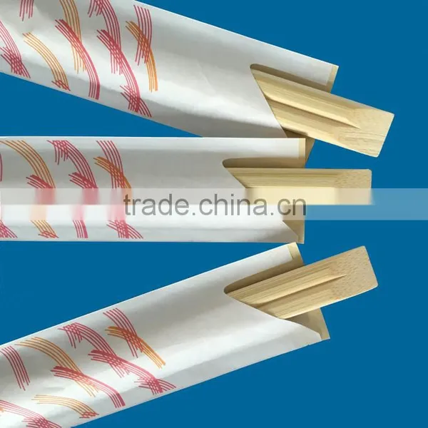240mm Disposable Tensoge Bamboo Chopsticks With Paper Wrapped photo-2