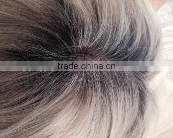 Factory Price Human Remy Hair New Style Toupee photo-3