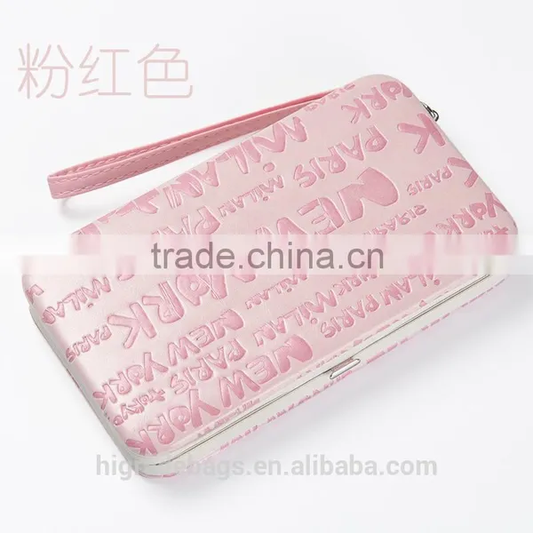 Women Metal Frame Wallet With Cell Phone Pocket photo-4