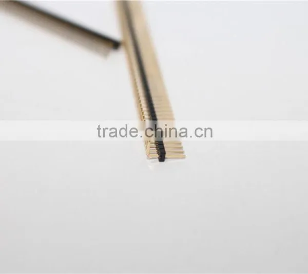 1.27mm Single Row Right Angle Pin Male Header Connector photo-5