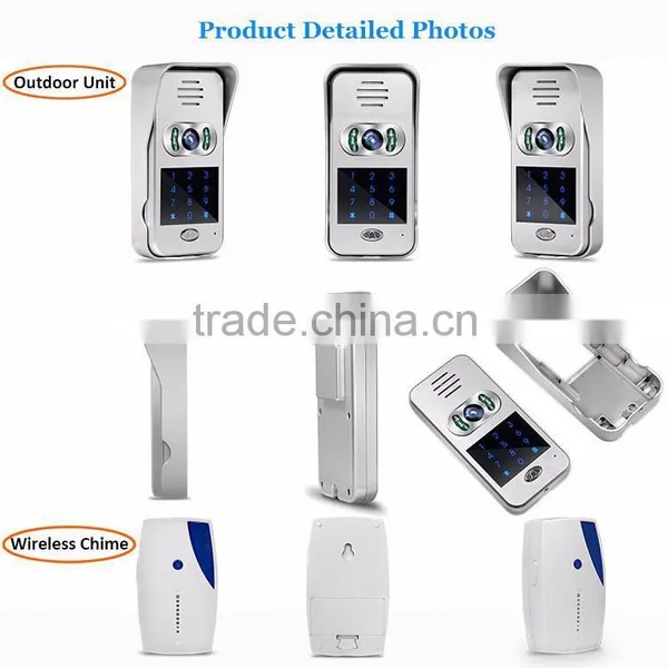 Hot Sale RJ45 Touch Key Rainproof APP Wireless Wifi Video Door Phone With Function of Motion photo-4