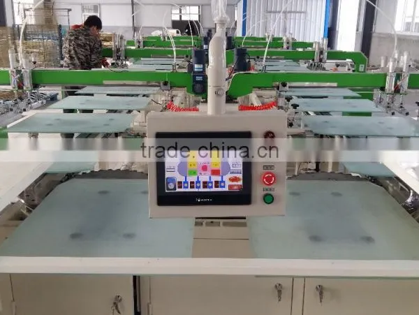 Price of 6 Color 14 Stations Automatic Rotary T-shirt Silk Screen Printing Machine photo-5