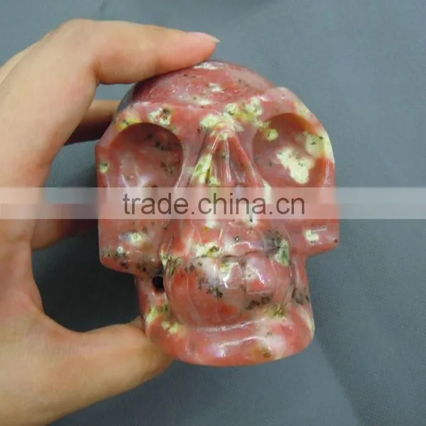 Unique Life Size Crystal Skull Fengshui Crystal Products Good for Home Decoration photo-3