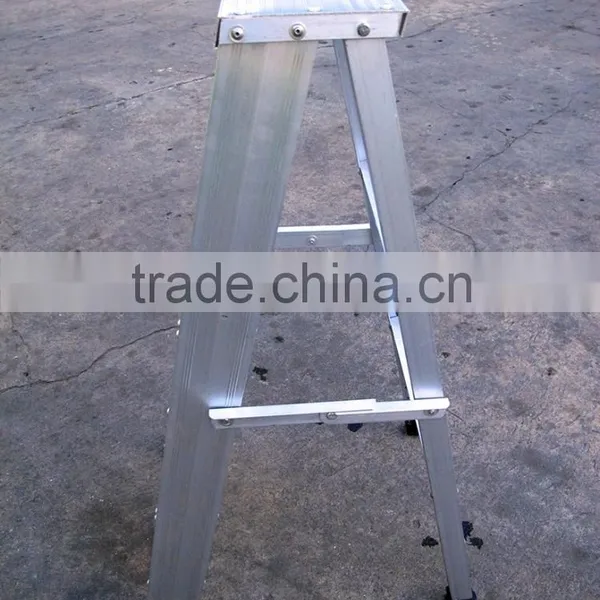 Aluminium One-Sided Folding 3 Step Ladders photo-3