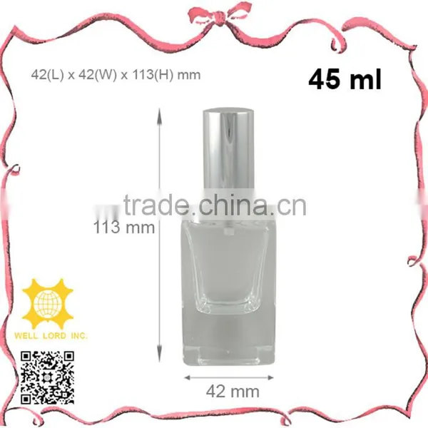 65ml Urban Style Gray Glass Bottle Screw on Pump Sprayer photo-5