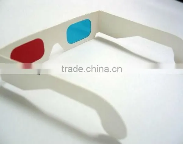Plain White Paper 3D Glasses photo-2