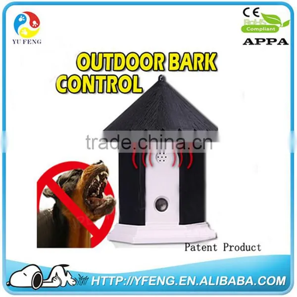 Hot Selling Pet Products Puppy Outdoor Ultrasonic Anti Barking Control Birdhouse Bark Stop Sonic Dog Supplies Trainings CSB-10