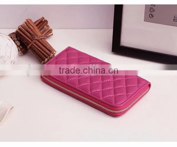 Stylish Long Leather Women Wallets With Card Slots OEM ODM Personalized Wallet photo-4