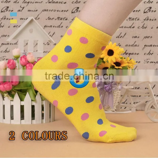 Girls Socks Wholesale,dotted Style Print Fashion Girl or Young Women Fashion Ankle Socks