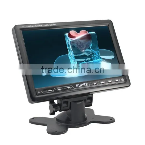 Best Selling 7inch Portable Color Television With USB/SD/FM/AV IN/AV OUT photo-4