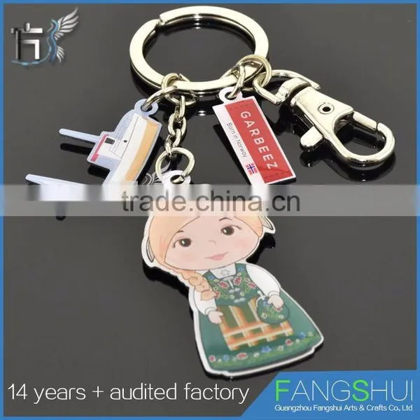 Factory Price Custom Shape Acrylic Keychain Hot Sale photo-3