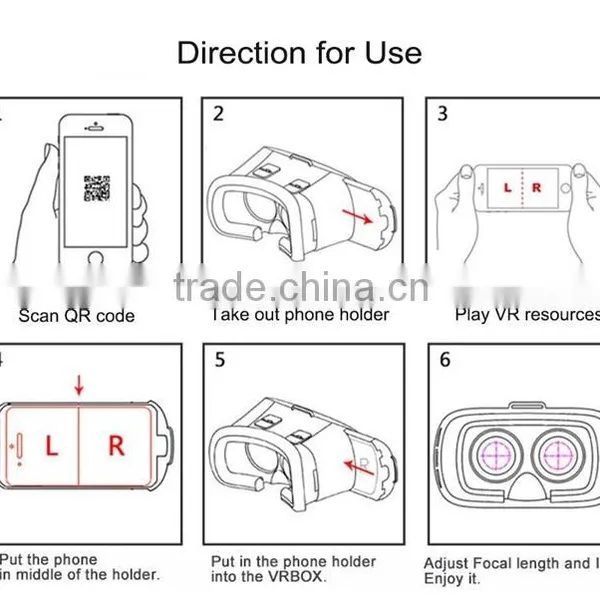 3D Virtual Reality Glasses Shenzhen vr Box for Christmas photo-6