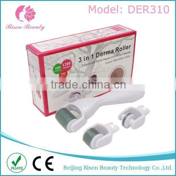 Professional Derma Roller Kits for 3 in 1 Microneedling Roller