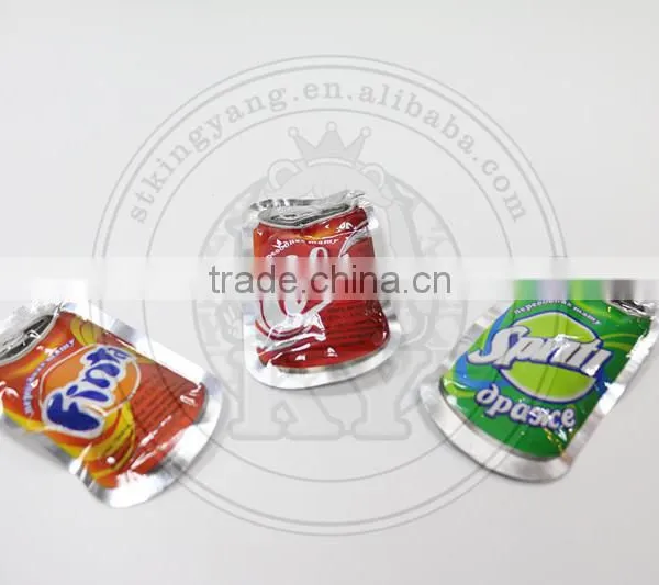 Cola Bottle Shaped Compressed Fizzy Hard Candy With Tatoo Paper photo-2