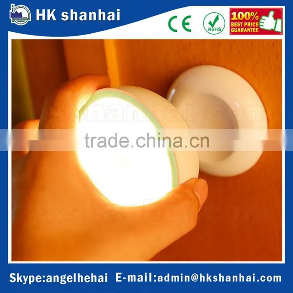 USB Rechargeable Human Body Sensor Switch 360 Rotary 0.5W Motion Sensor Night Light Lamp Lighting Intelligent Night Light photo-2