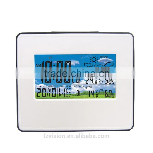 Wifi Wireless Weather Station Thermometer Professional Weather Station With 3 Remote Sensors photo-2