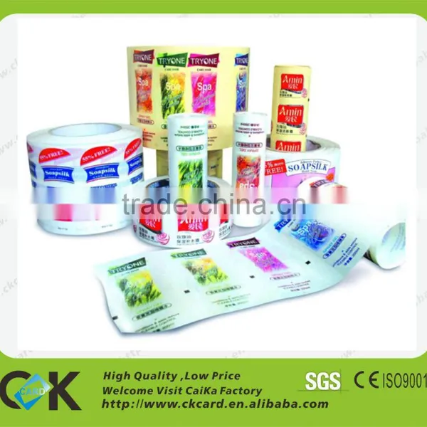 Custom Perfect Adesive Sticker Printing Label in Rolls photo-4