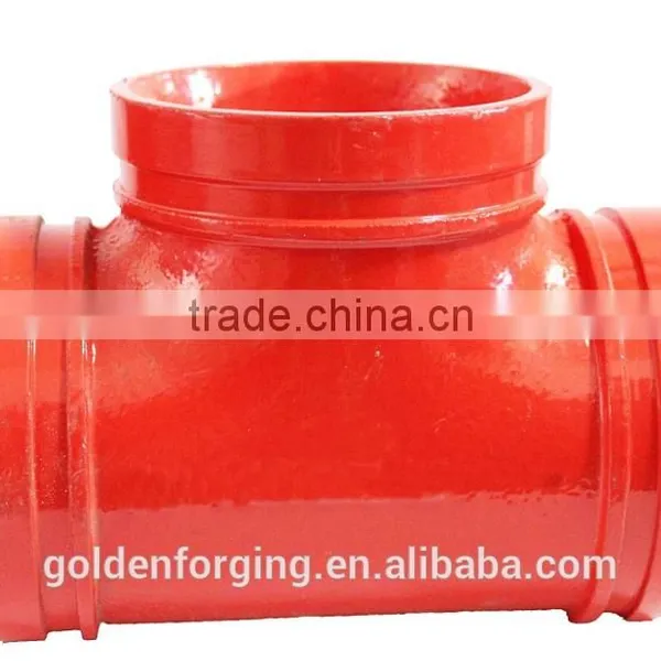 Forging Mechanical Parts Fabrication Services Cross Pipe Fittings Stainless Steel Tee Black Steel Pipe Tee