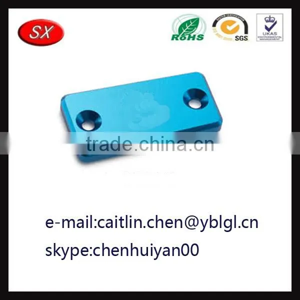 Chinese Supplier Stainless Steel CNC Brake Fluid Tank Cover photo-5