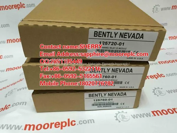 125760-01Manufactured by BENTLY NEVADA DATA MANAGER MODULE