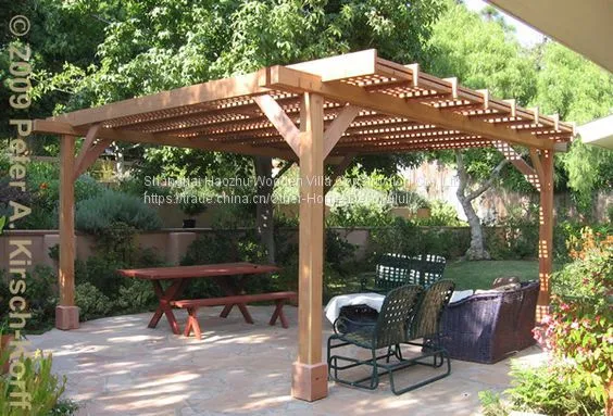 Wood Cbina Cheap Outdoor Gazebo