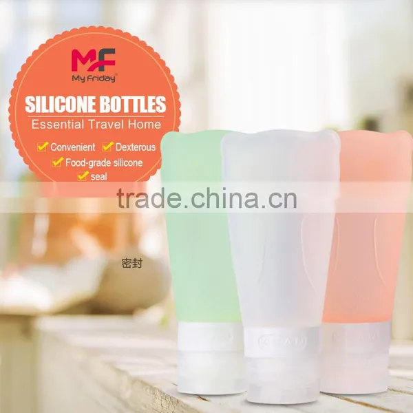 Silicone Bpa Free Travel Set Bottles Travel Dispenser Bottle photo-3