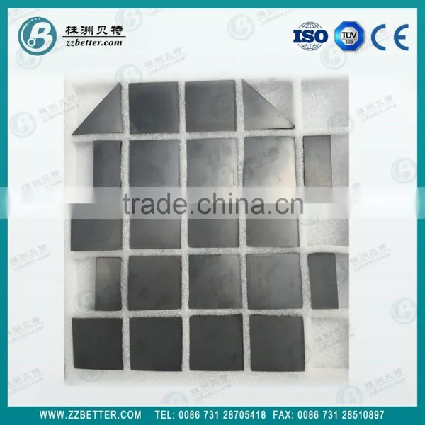 Square Bulletproof Armor Plate Tile SSIC Ceramic Tile 50*50 photo-2