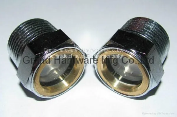 Gaskets Threaded Oil Sight Glass Pump Speed Reducer Carbon Steel Oil Sight Glass photo-3