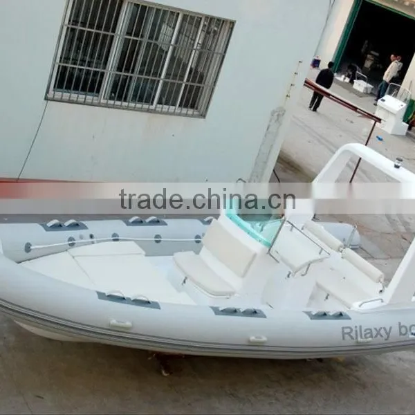 CE Certificated Large Inflatable Rigid Boat photo-3