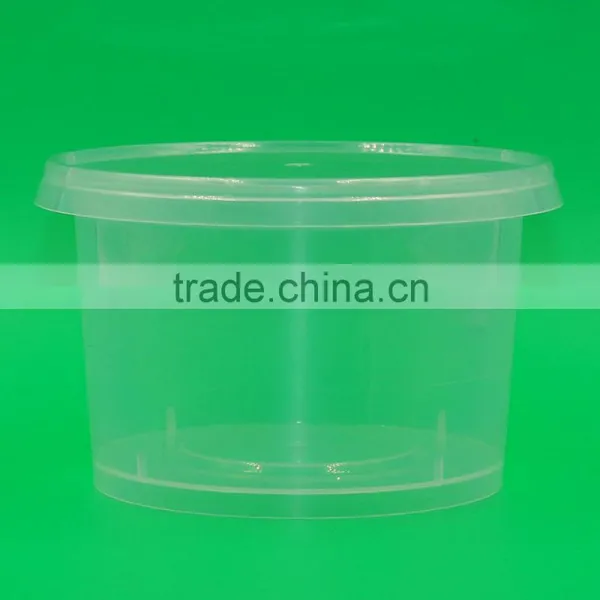 310ml Custom Disposable Plastic Soup Bowl, Microwave Soup Cup With Lid photo-3