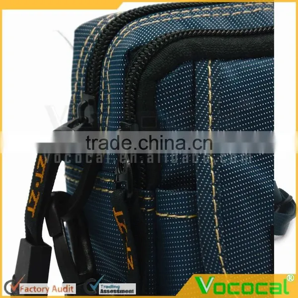 Multi Function Canvas Bag Small Messenger Satchel Sling Hiking Camping Waist Pouch photo-5