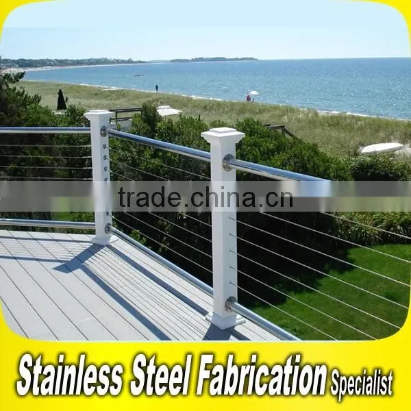 Outdoor Durable 304 Stainless Steel Terrace Railing Designs photo-5