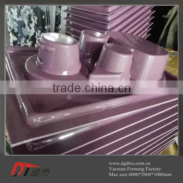 Custom ABS Purple Drink Tray of Cinerama by Vacuum Forming photo-2