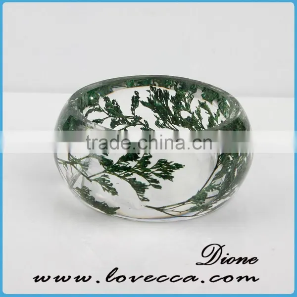 Latest Design Daily Wear Bangle Dry Flower Resin Bracelets photo-3
