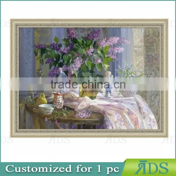 Wholesale New Designs Flowers Of Glass Painting photo-6