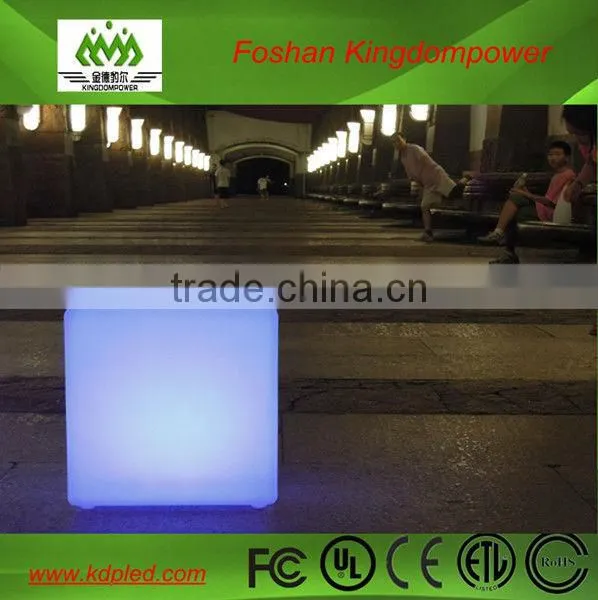 Waterproof Outdoor Led Cube Furniture With Remote Control photo-2