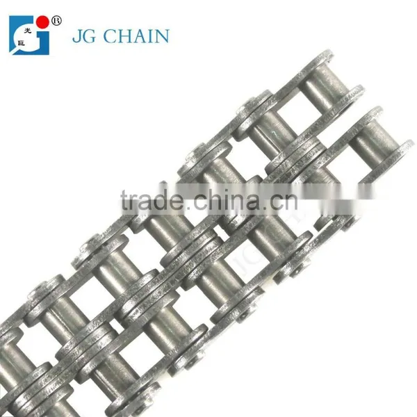 06C-2 Made in China 40Mn Steel Double Row Transmission Roller Chain High Quality Bush Chain photo-2