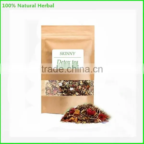 14 Day Morning Tea Quick Slimming Tea for Detoxification Skin Nylon Triangle Tea Bag With Customized Tag photo-3
