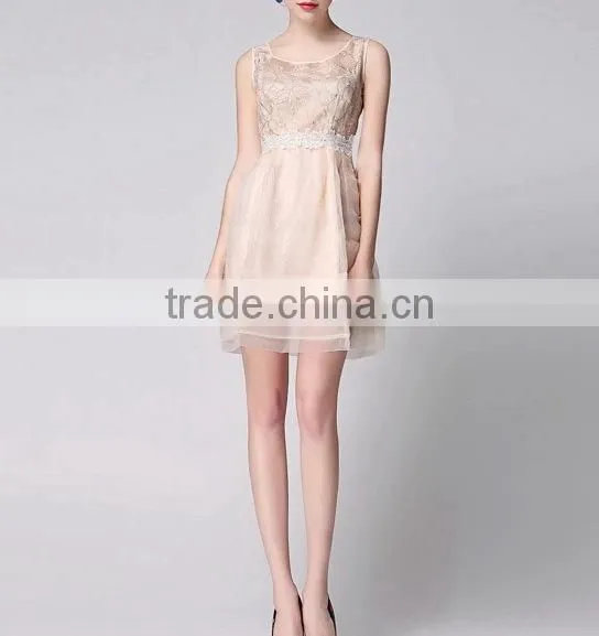Fashion Lady Prom Party Dress Casual Evening Dress for Wedding photo-2