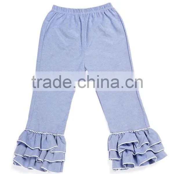 2016 New Product High Quality Boutique Petti Pants With Ruffle for Autumn and Spring photo-3