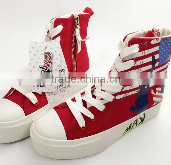 GZY Lots of Canvas Shoes Women Manufacturer China photo-4