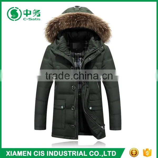 2017 New Design Comfy Keep Warm Mens White Duck Down Jacket for Winters photo-4