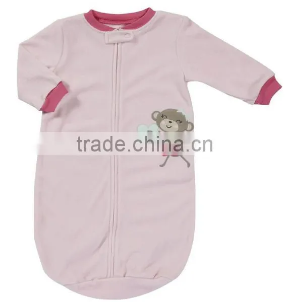 China Applique Cotton Terry Baby Sleeping Bag,new Kids Sleeping Bag photo-2