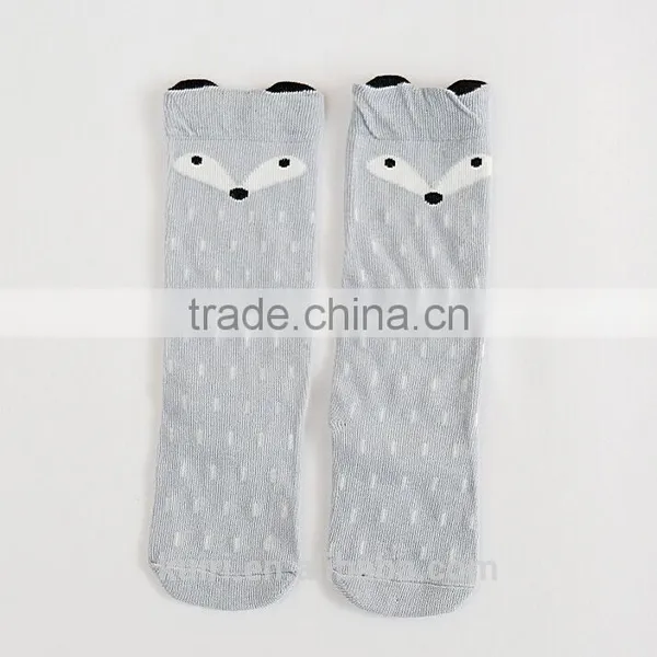 Baby Top Fashion 1 Pair Unisex Baby Girl&Boy Knee High Fox Socks Kids Cute Cartoon Socks Meias Infantil Etw-63 photo-6