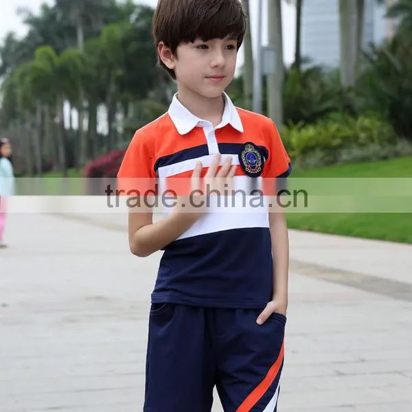 Professional School Supplies Bulk Customized Colors Fashion Kids Sport Wear for Kindergarten Primary School Uniform photo-4