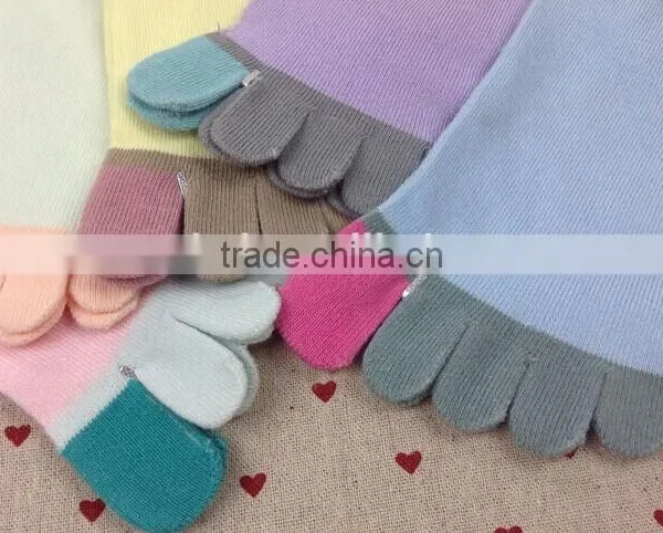 Fashion Cute Girls Funny Five Toe Socks photo-3