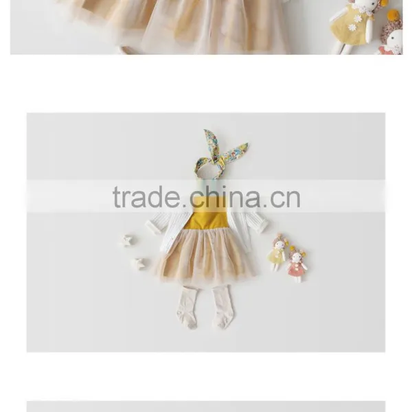 Hot Sale Sweet Style Tutu Dress Baby Girl Dress photo-3