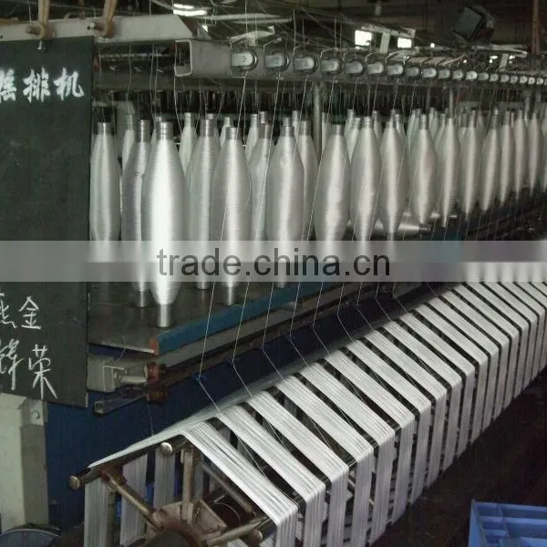 Raw White , 100% Filament Polyester 420D/3, Yarn on Cone photo-3
